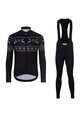 HOLOKOLO dugi dres i hlače - FROSTTRAIL WINTER - crna