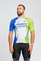 BONAVELO kratki dres i kratke hlače - LIQUIGAS CANNONDALE - plava/zelena/crna