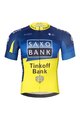 BONAVELO kratki dres i kratke hlače - SAXO BANK TINKOFF - žuta/plava/crna