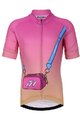 HOLOKOLO kratki dres i kratke hlače - CANDYBAG - višebojna/ružičasta/crna