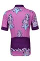 HOLOKOLO kratki dres i kratke hlače - UNICORNS - ljubičasta/crna