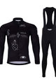 HOLOKOLO zimski dres i hlače - BLACK OUT WINTER - bijela/crna