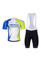 BONAVELO kratki dres i kratke hlače - LIQUIGAS CANNONDALE - plava/zelena/crna