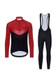 HOLOKOLO dugi dres i hlače - ARROW WINTER - crvena/crna