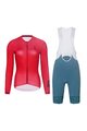RIVANELLE BY HOLOKOLO kratki dres i kratke hlače - VICTORIOUS ELITE - zelena/crvena