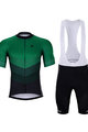 HOLOKOLO kratki dres i kratke hlače - NEW NEUTRAL - crna/zelena