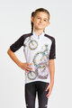 HOLOKOLO dres kratkih rukava - RIDERS KIDS - crna/bijela