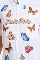 HOLOKOLO dres kratkih rukava - BUTTERFLIES KIDS - bijela/višebojna