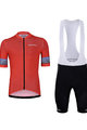 HOLOKOLO kratki dres i kratke hlače - RAINBOW - crvena/crna
