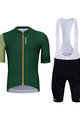 HOLOKOLO kratki dres i kratke hlače - LUCKY ELITE - crna/zelena