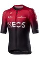 CASTELLI dres kratkih rukava - INEOS 2020 - crvena/crna
