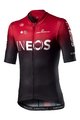 CASTELLI dres kratkih rukava - INEOS 2020 - crvena/crna