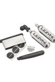 LEZYNE CO2 pumpa/bombica - TWIN KIT 25G - srebrna/crna