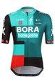 LE COL dres kratkih rukava - BORA HANSGROHE 2022 - crna/crvena/zelena