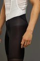 LE COL kratke hlače s tregerima - PRO LEIGHTWEIGHT - bijela/crna