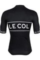 LE COL kratki dres i kratke hlače - LE COLSPORT LOGO + S - crna