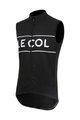 LE COL prsluk - SPORT LOGO GILET - bijela/crna