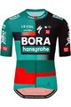 LE COL dres kratkih rukava - BORA HANSGROHE 2023 SPORT REPLICA - crvena/crna/zelena