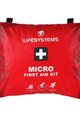 LIFESYSTEMS pribor za prvu pomoć - LIGHT & DRY MICRO FIRST AID KIT - crvena