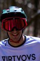 LIMAR naočale - ROC MTB - zelena/crvena