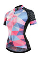 MONTON dres kratkih rukava - BREEZE LADY - ružičasta/svjetloplava