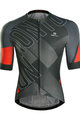 MONTON dres kratkih rukava - EDGE - crna/crvena
