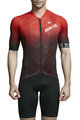 MONTON dres kratkih rukava - DEEP - crna/crvena
