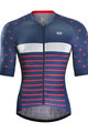 MONTON dres kratkih rukava - SUMMIT - crvena/plava