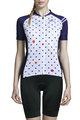 MONTON dres kratkih rukava - LOLLIPOP LADY - bijela/plava