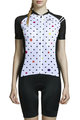 MONTON dres kratkih rukava - LOLLIPOP LADY - bijela/crna