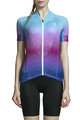 MONTON dres kratkih rukava - COLORFUL MIST LADY - plava/ružičasta