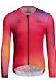 MONTON dres dugih rukava ljetni - FIRE SUMMER - crvena