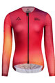 MONTON dres dugih rukava ljetni - FIRE LADY SUMMER - crvena