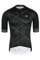 MONTON dres kratkih rukava - CHECKER - crna