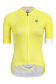 MONTON dres kratkih rukava - DIVERSION LINE LADY - žuta