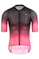 MONTON dres kratkih rukava - SPACE - crna/crvena