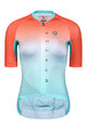 MONTON dres kratkih rukava - NEON LADY - narančasta/zelena