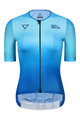 MONTON dres kratkih rukava - WATER LADY - plava