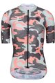 MONTON dres kratkih rukava - PRO CAMOUSHIELD LADY - ružičasta/zelena/siva