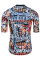 MONTON dres kratkih rukava - ANIMALZODIAC - višebojna