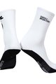 MONTON čarape klasične - SKULL LADY - bijela/crna