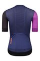 MONTON dres kratkih rukava - TRAVELER EVO LADY - crna/plava/ljubičasta