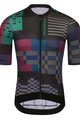 MONTON dres kratkih rukava - VAPORWAVE - zelena/crna/plava/bodro/ljubičasta