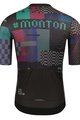 MONTON dres kratkih rukava - VAPORWAVE - zelena/crna/plava/bodro/ljubičasta