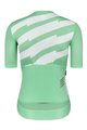 MONTON dres kratkih rukava - SKULL III LADY - zelena/bijela