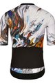 MONTON dres kratkih rukava - SKULL PALETTE - narančasta/crna/plava/siva/bijela