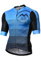 MONTON dres kratkih rukava - GRADIANT FUN - plava