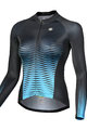 MONTON dres dugih rukava ljetni - SPIRIT LADY SUMMER - plava/crna