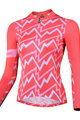 MONTON dres dugih rukava ljetni - SONIC LADY SUMMER - narančasta