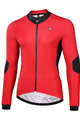 MONTON dres dugih rukava zimski - CYCLANCE WINTER - crvena